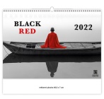Červená v černé