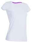 Dámské bílé tričko V-výstřih s krátkým rukávem zn.Stedman 